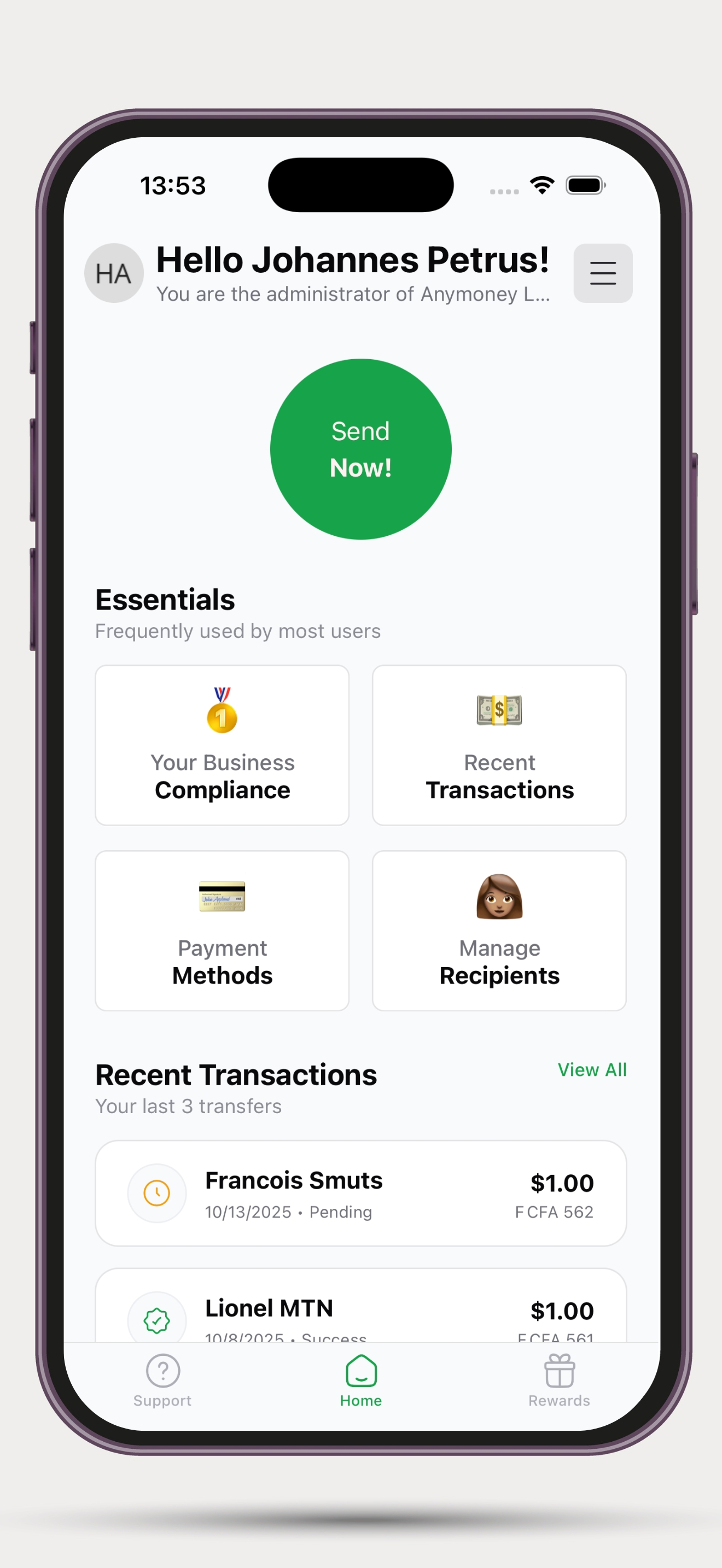 AnyMoney App