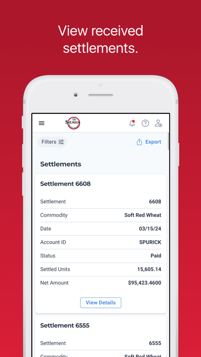 Siemer Milling Company Screenshot
