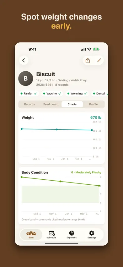 Mane: Horse Health Records screenshot 4