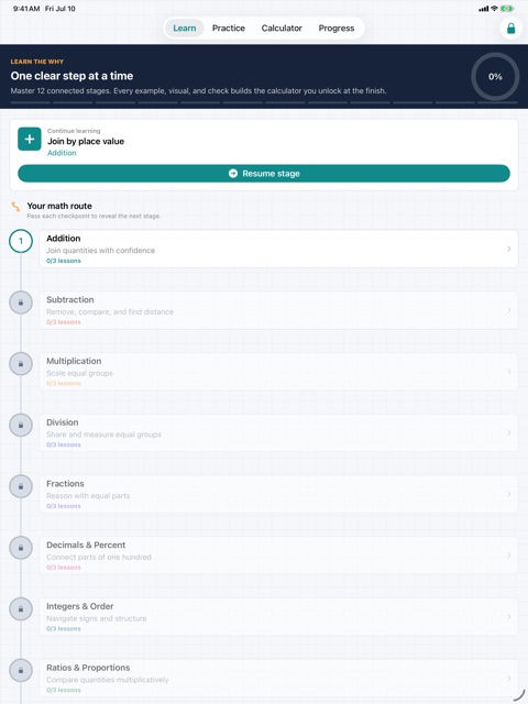 Proofstep: Learn & Calculate screenshot 2