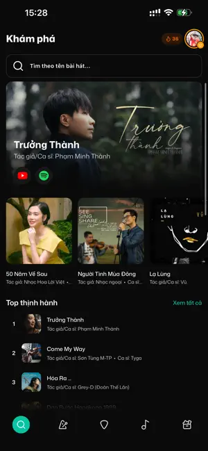 TunerVN: Tuner & Chords iPhone screenshot 1