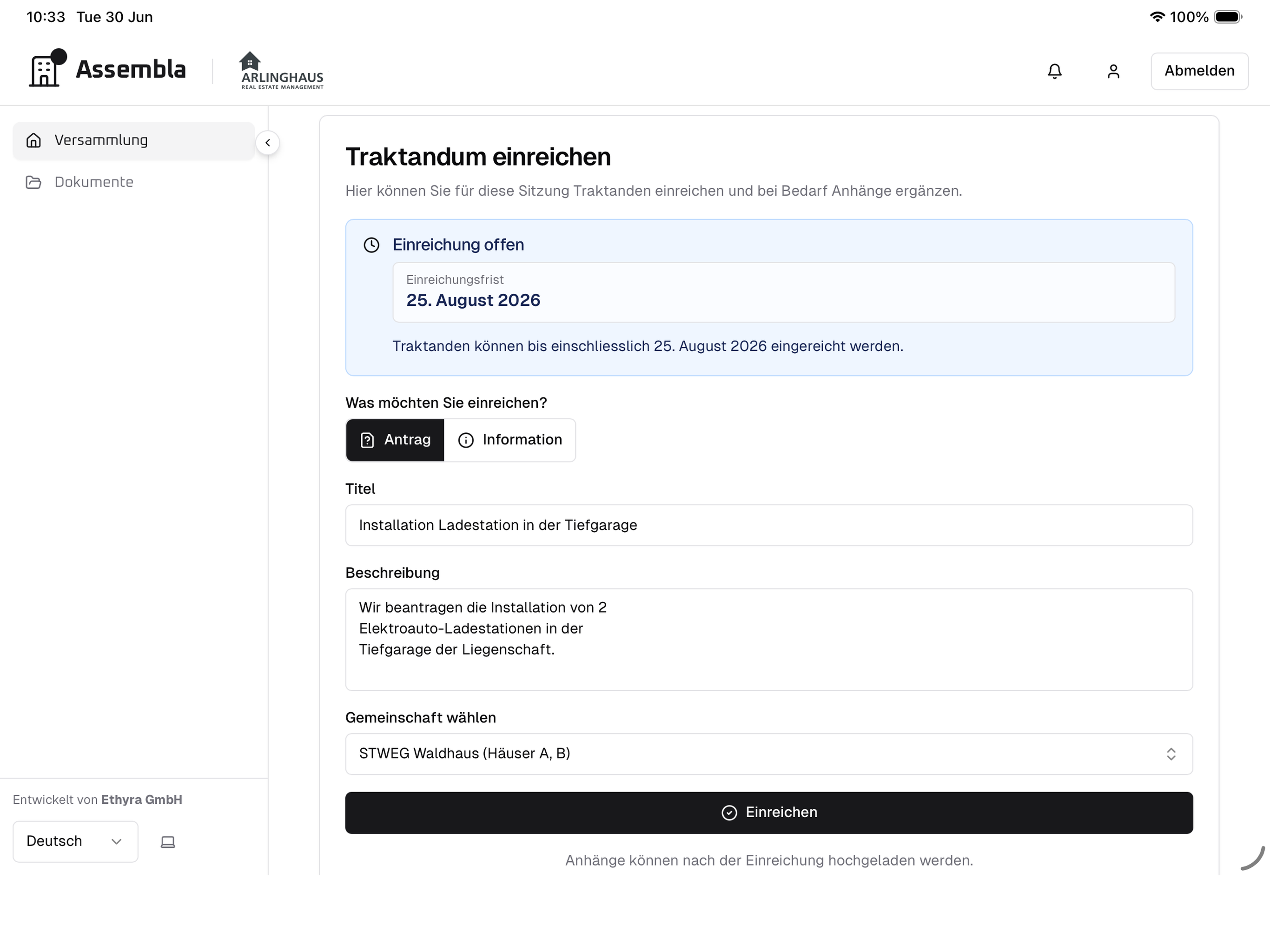 Assembla screenshot 7