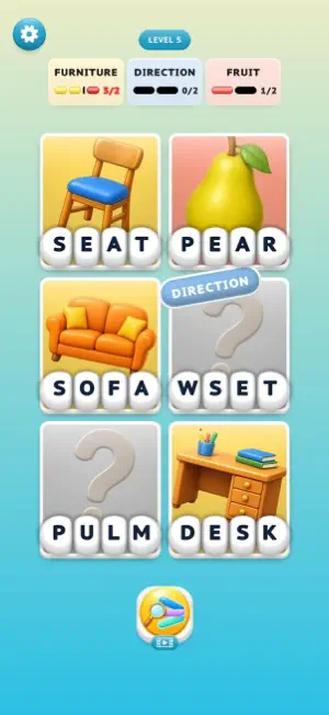 Category Word Swap screenshot 2