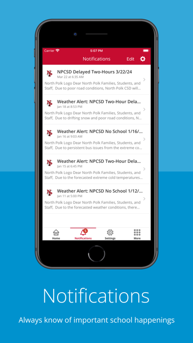 North Polk Community Schools Screenshot