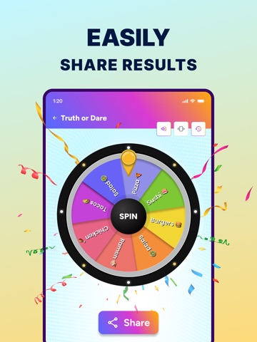 Spin The Wheel - Happy Wheels iPad screenshot