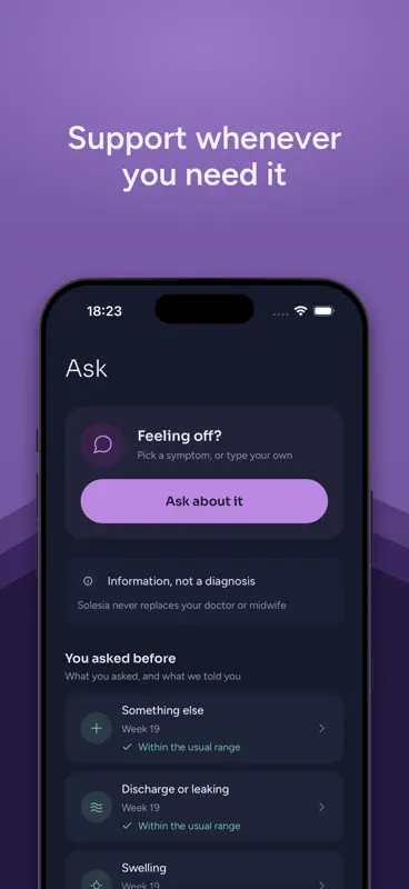 Solesia: Pregnancy Tracker screenshot 2 of 10