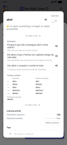 No-Guilt Zone: PT Portuguese screenshot