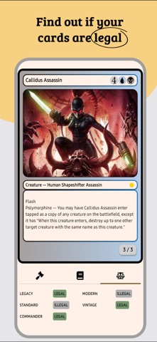 MTG Lens screenshot