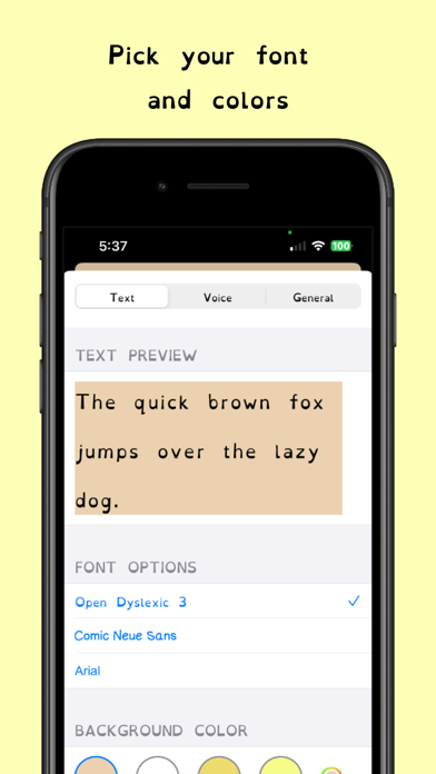 DyslexiaBuddy Screenshot