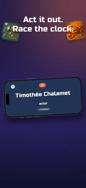 Charades Cards: Beyond Words screenshot 1