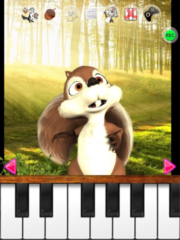 Talking James Squirrel iPad screenshot