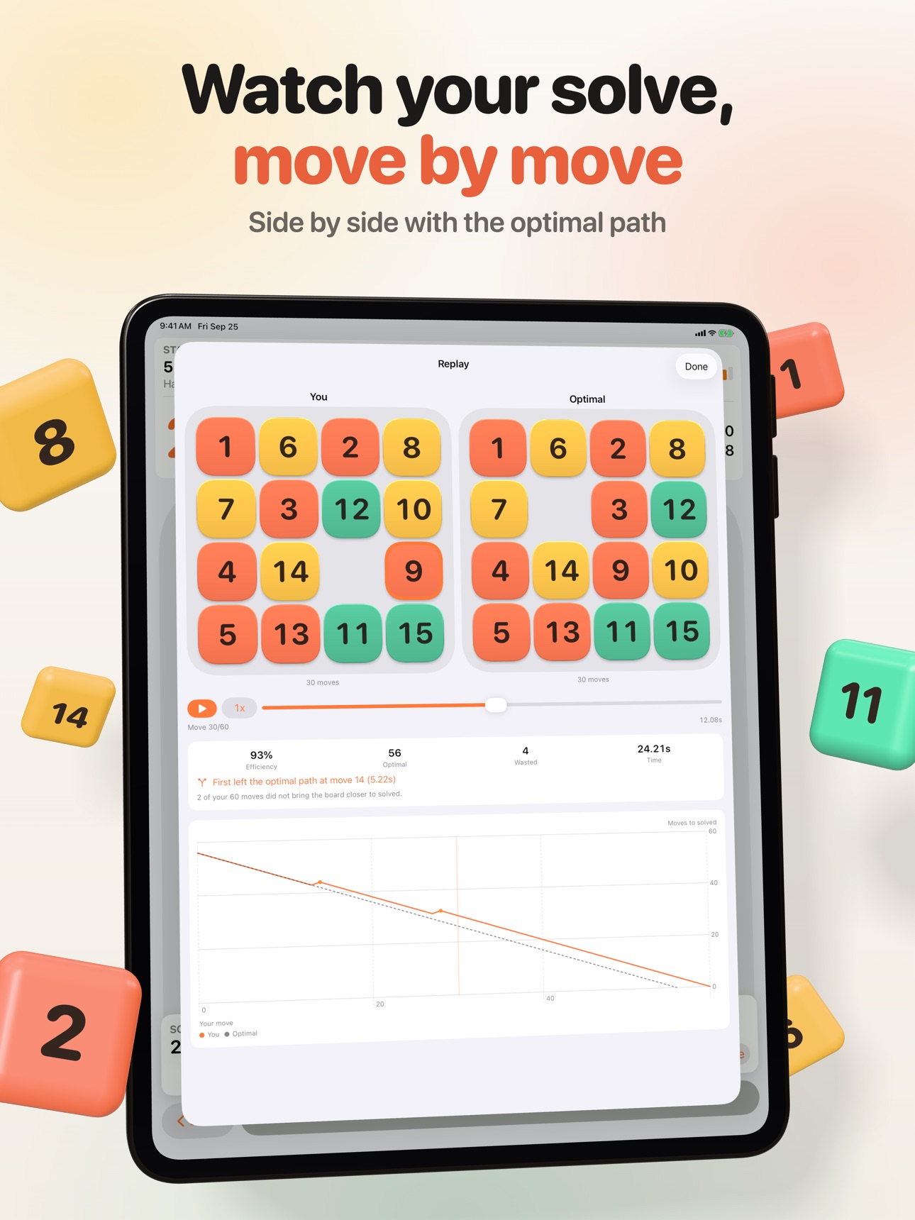 Screenshot 9 of Slide Puzzle Speedrun