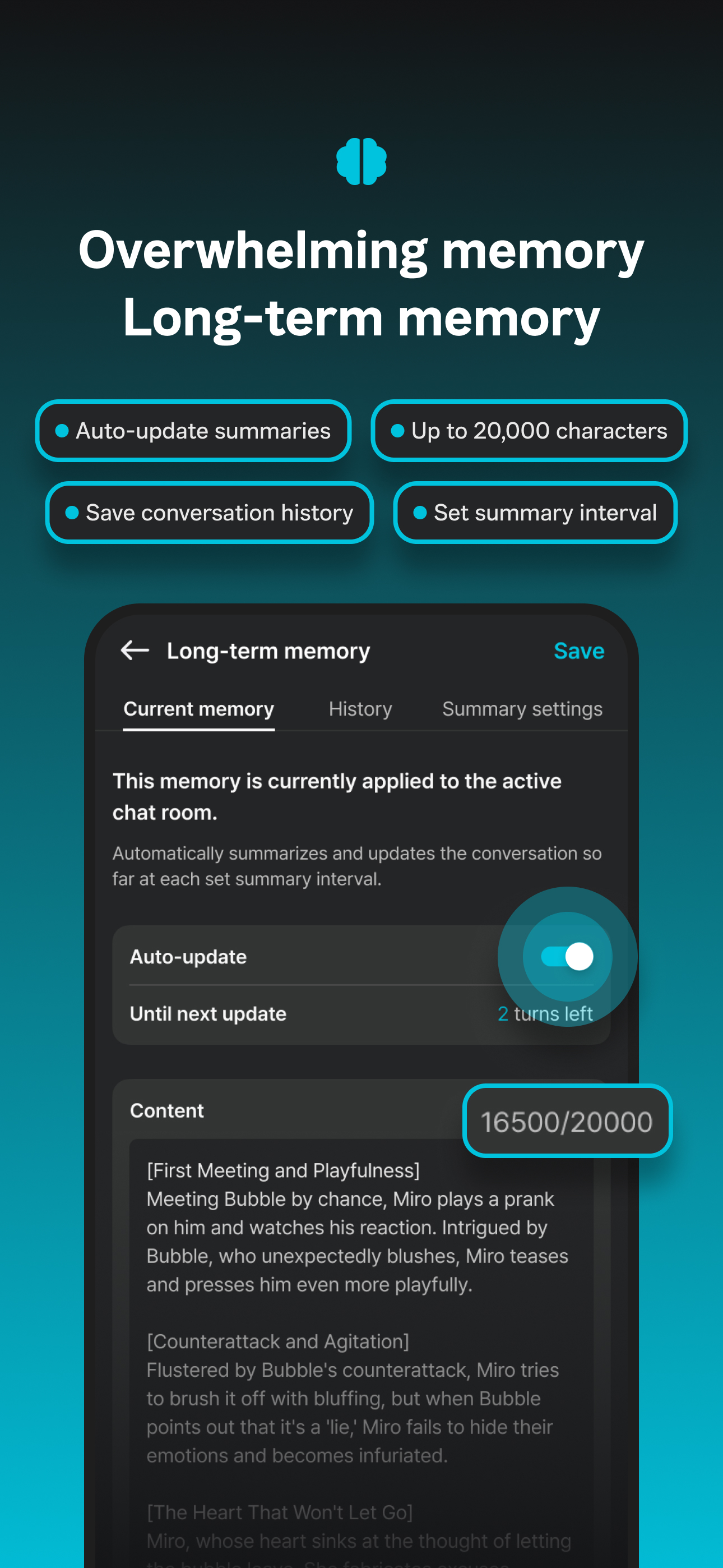 BubbleChat – AI character chat screenshot 3