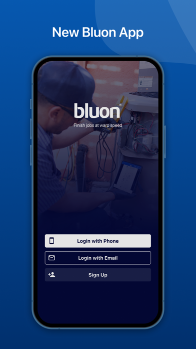 Bluon HVAC Screenshot