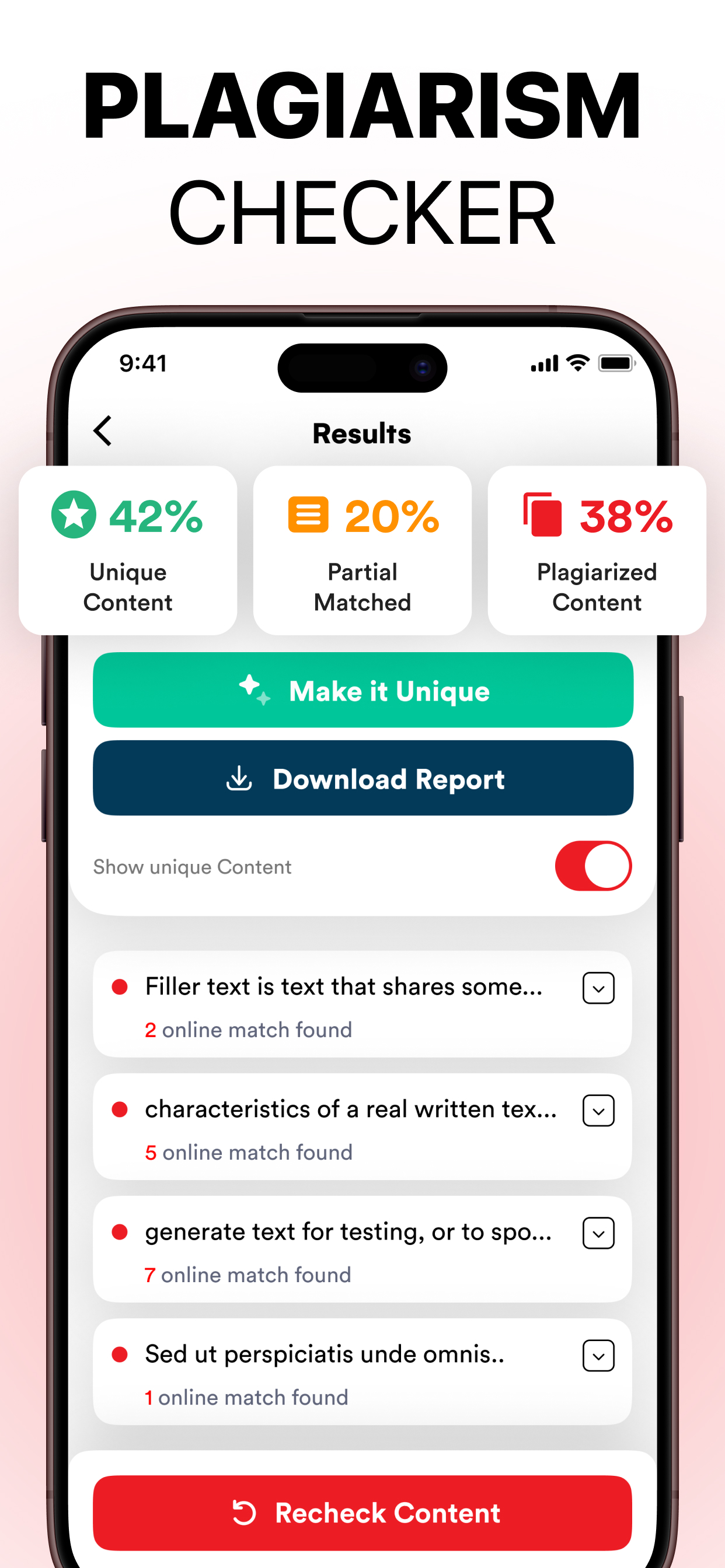 Plagiarism Checker