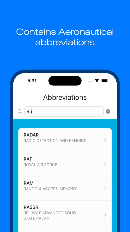 #3. Aeronautical glossary (iOS) 由: Jérôme Goursau