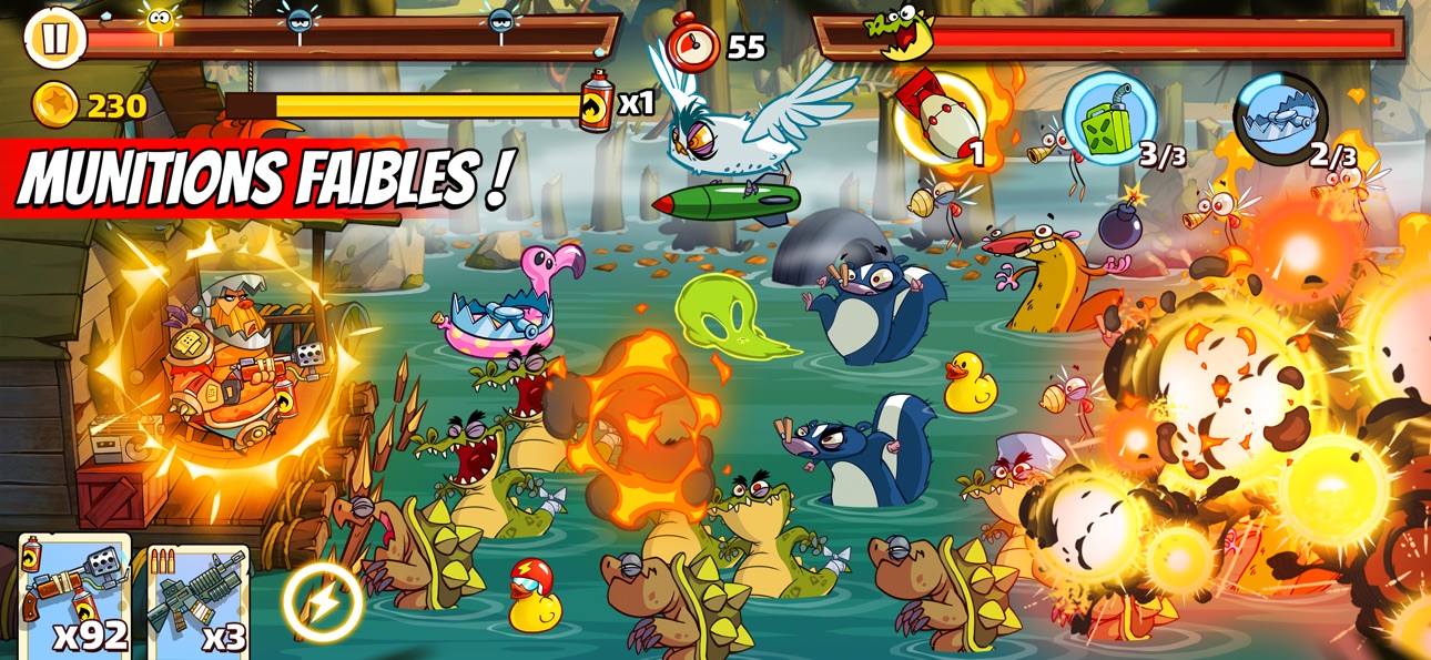 Swamp Attack 2 Hack screenshot 1 - iOS game interface