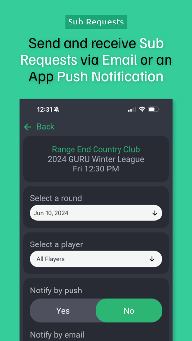 Golf League Guru Screenshot