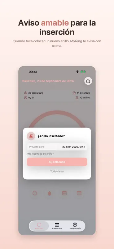 MyRing - Anillo anticonceptivo screenshot 4 of 10