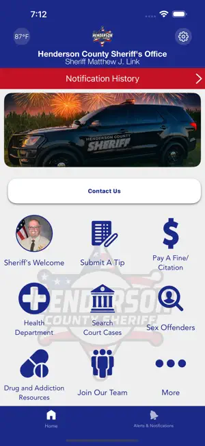 Henderson Co. Sheriff’s Office screenshot 1