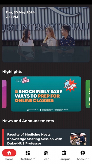 QIU Connect Screenshot