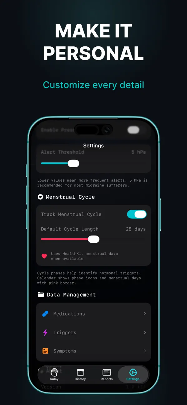 #6. Migraine : Headache Tracker (iOS) Von: Linas Nutautas