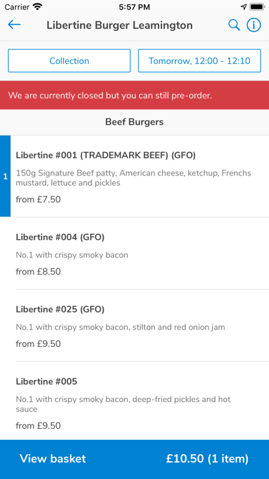Libertine Burger Screenshot