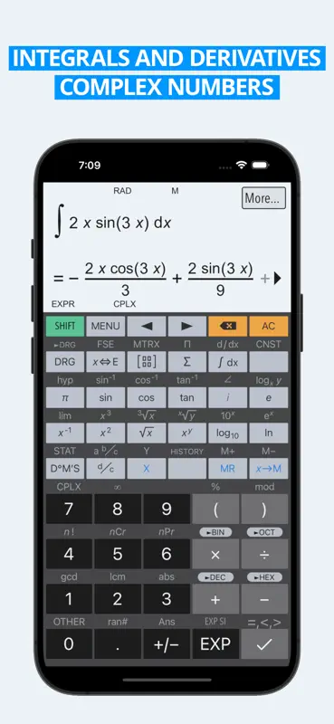 HiPER Scientific Calculator screenshot 3 of 7