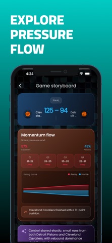 Darato Sports: Football Scores iPhone screenshot 2