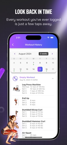 Bench Gym Log: Workout Tracker iPhone screenshot