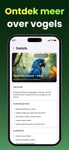 Gratis Vogelgeluiden Herkennen iPhone screenshot 3