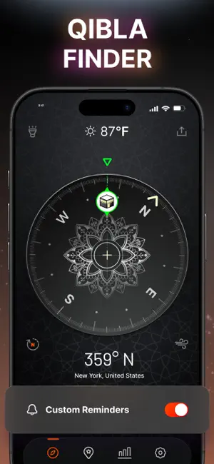 Compass & Coordinates Locator iPhone screenshot 4