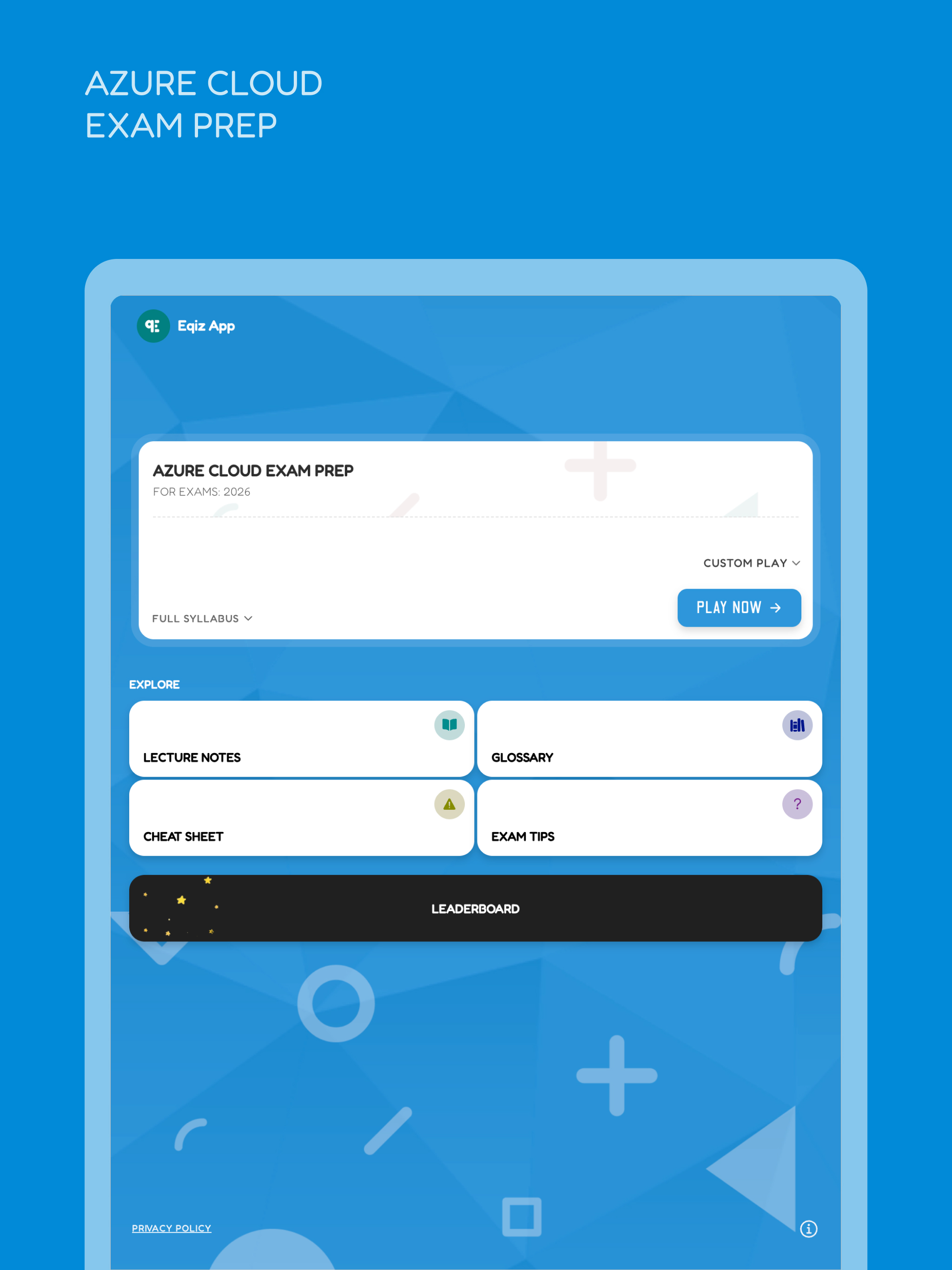 Azure Cloud Prep: with AI