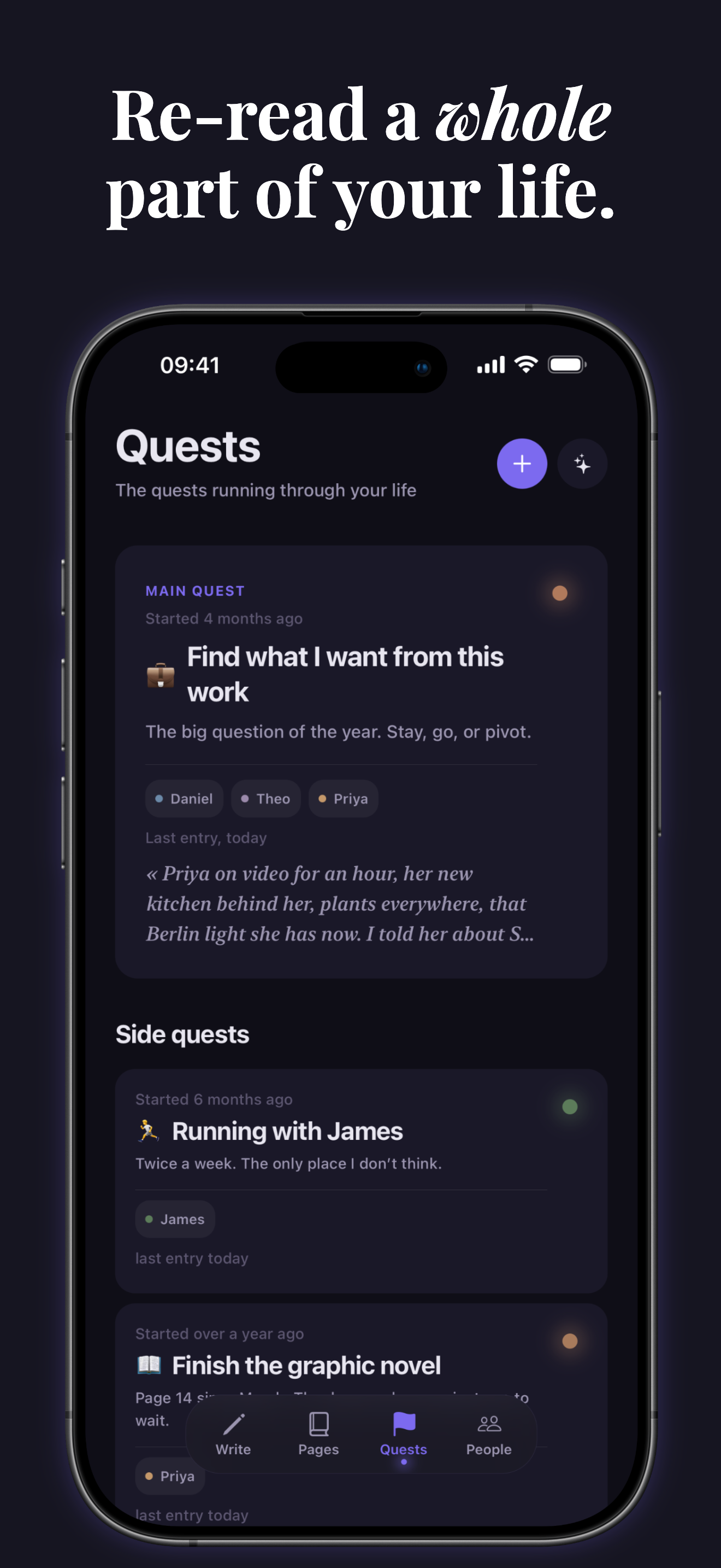 Nacre: Journal & Diary screenshot 2