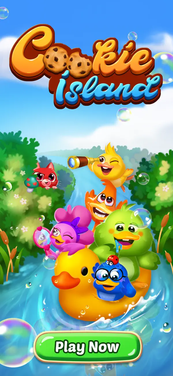 #6. Merge Cookie Island (iOS) di: GAMEPIA