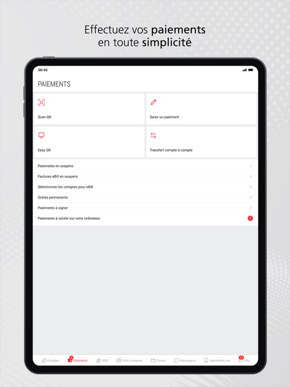 Screenshot #6 pour BCGE Mobile Netbanking