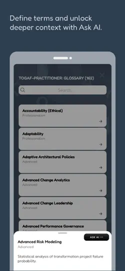 TOGAF 10 Exam Prep: With AI iPhone Screenshot 6