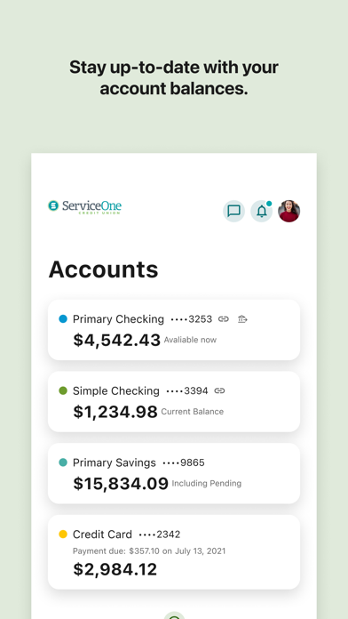 Service One CU Screenshot