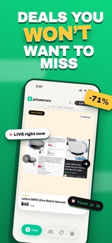 priceerrors - Deals iPhone screenshot