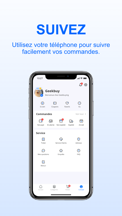 Screenshot #3 pour Geekbuying - Achetez malin