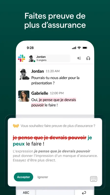 Grammarly: clavier IA & notes screenshot 7 of 10