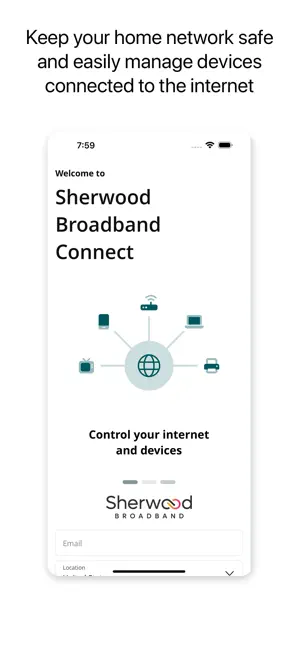 Sherwood Broadband Connect screenshot 1