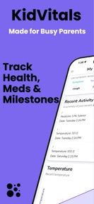 KidVitals: Fever Tracker screenshot