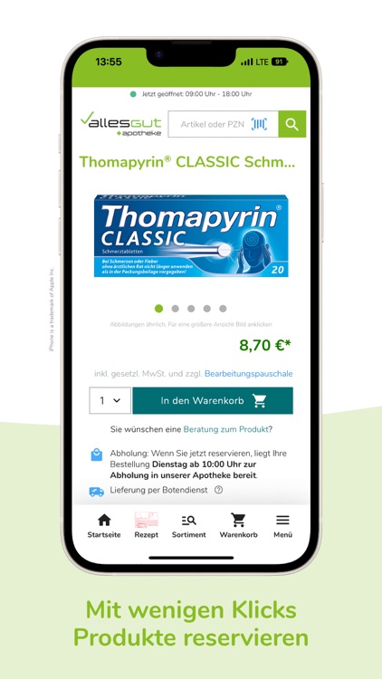 allesgut Apotheke im Globus