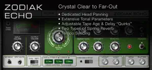 Zodiak ECHO Delay & Reverb screenshot 3