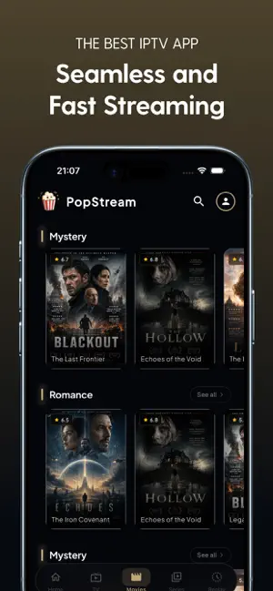 IPTV PopStream Player screenshot 3