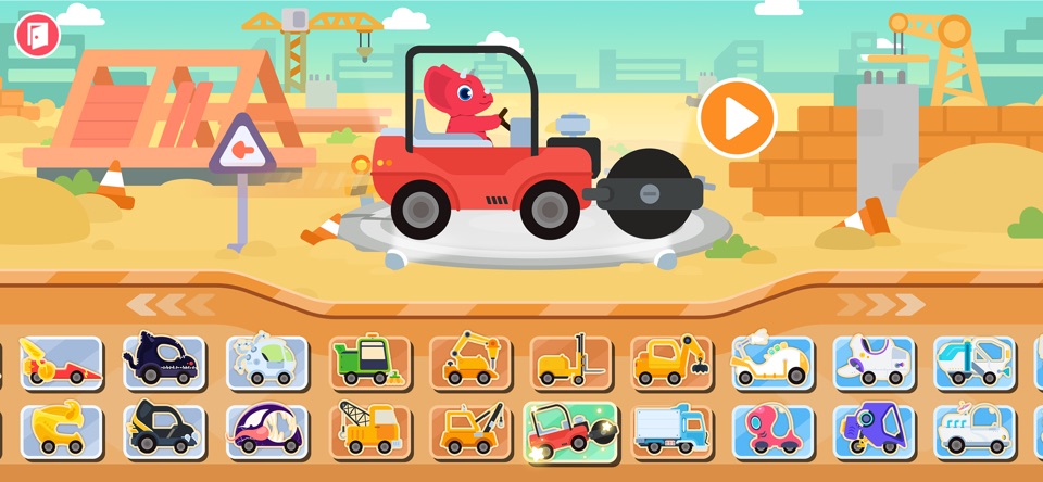 Dinosaur Car games for kids screenshot 3