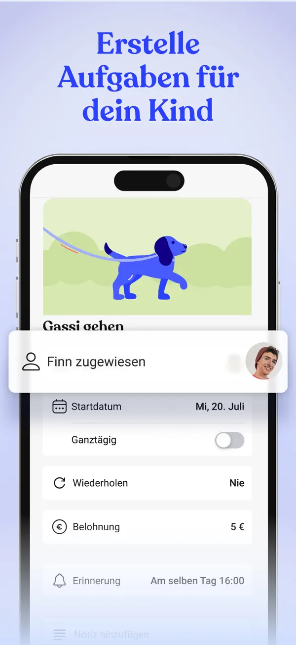 Bling: Taschengeld & Familie iPhone App Screenshot 7 – Bildung