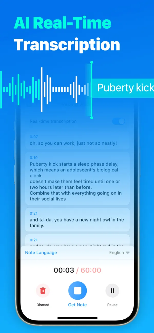 #2. AI Meeting Notes: Auto Summary (iOS) By: TranVision AI