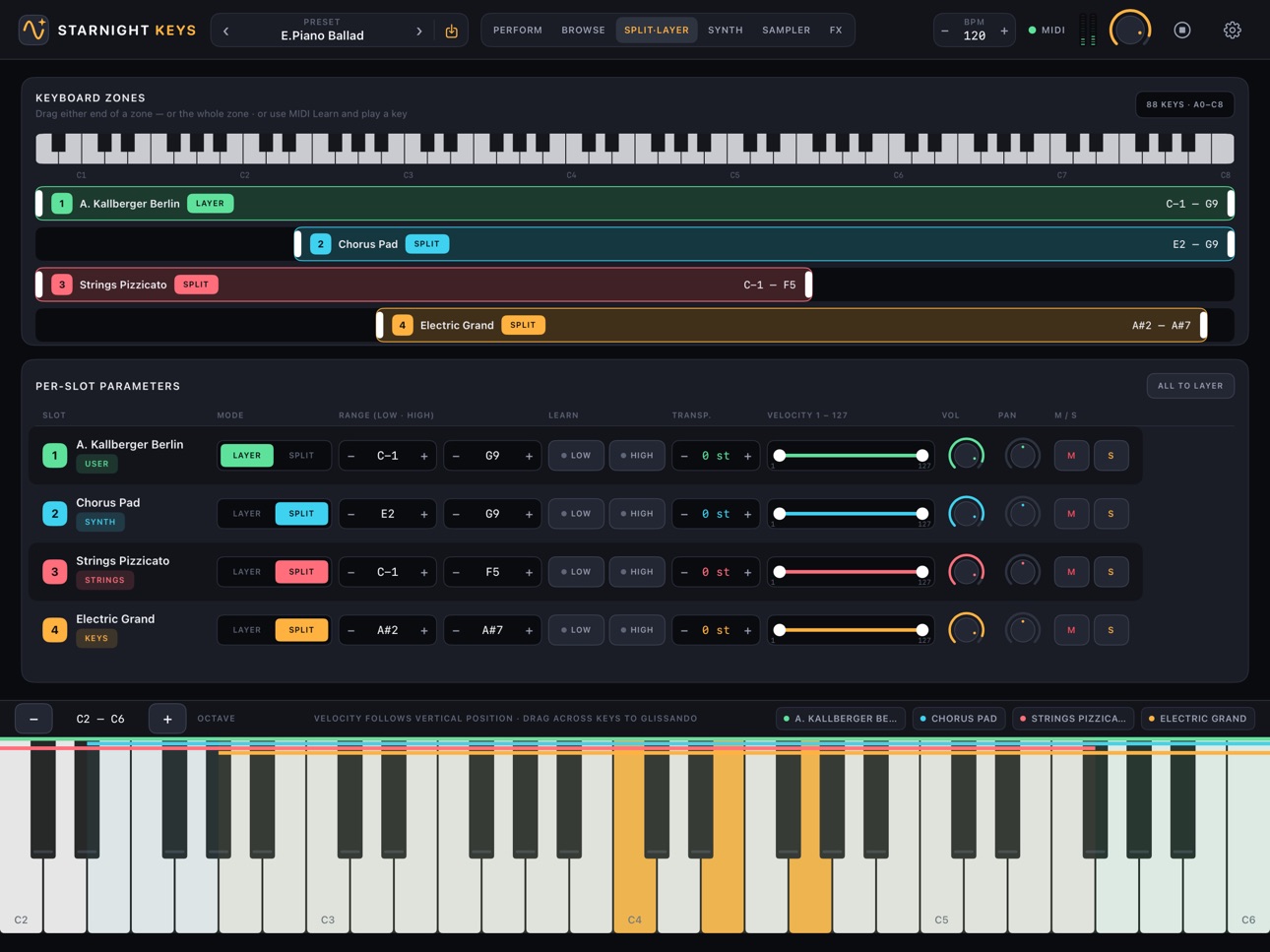 Screenshot 3 of Starnight Keys